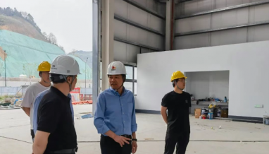 立信丨集團董事長譚松坤帶隊深入項目一線開展工程督導(dǎo)調(diào)研